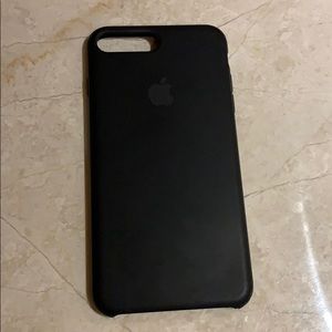Original iPhone 7/8 Plus Apple Silicone Case-black